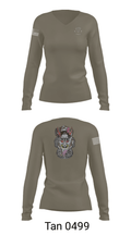 12th Dental Co 7491027 Women's Long Sleeve V-neck Shirt - 73