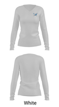 Vista Peak Preparatory Golf 18204582 Women's Long Sleeve V-neck Shirt - 16
