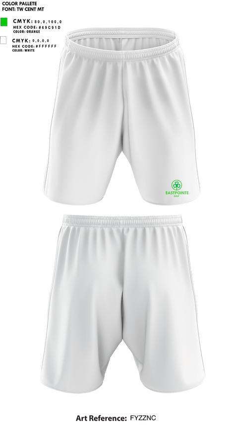 Athletic Shorts With Pockets, Eastpointe High School Golf, Golf, Teamtime, Team time, sublimation, custom sports apparel, team uniforms, spirit wear, spiritwear, sports uniforms, custom shirts, team store, custom team store, fundraiser sports, apparel fundraiser