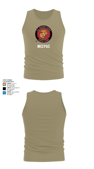 Tank Top, MCIPAC, Marines, Teamtime, Team time, sublimation, custom sports apparel, team uniforms, spirit wear, spiritwear, sports uniforms, custom shirts, team store, custom team store, fundraiser sports, apparel fundraiser