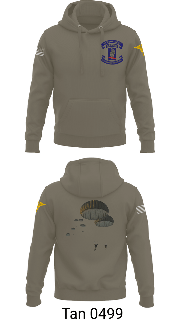 Hoodie, 173rd Airborne Division, Army, Teamtime, Team time, sublimation, custom sports apparel, team uniforms, spirit wear, spiritwear, sports uniforms, custom shirts, team store, custom team store, fundraiser sports, apparel fundraiser