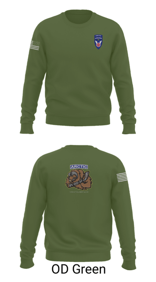 Crew Neck Sweatshirt, 539th CTC(L), Army, Teamtime, Team time, sublimation, custom sports apparel, team uniforms, spirit wear, spiritwear, sports uniforms, custom shirts, team store, custom team store, fundraiser sports, apparel fundraiser