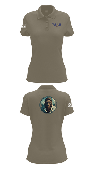 Womens Short Sleeve Performance Polo, Walter Reed Army Institute of Research - West, , Teamtime, Team time, sublimation, custom sports apparel, team uniforms, spirit wear, spiritwear, sports uniforms, custom shirts, team store, custom team store, fundraiser sports, apparel fundraiser