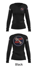 saul 56385781 Women's Long Sleeve V-neck Shirt - 35