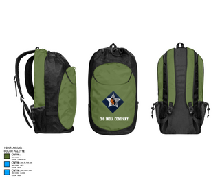 Gear Bag, 3/6 India Company, Marines, Teamtime, Team time, sublimation, custom sports apparel, team uniforms, spirit wear, spiritwear, sports uniforms, custom shirts, team store, custom team store, fundraiser sports, apparel fundraiser