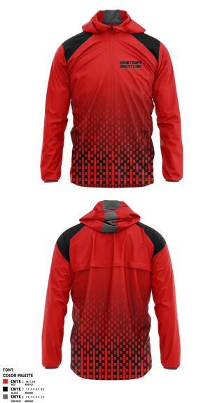 Windbreaker, BANTAMS, Wrestling, Teamtime, Team time, sublimation, custom sports apparel, team uniforms, spirit wear, spiritwear, sports uniforms, custom shirts, team store, custom team store, fundraiser sports, apparel fundraiser