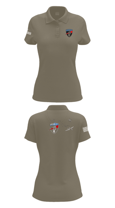 3-172 FiST 6765591 Women's Short Sleeve Performance Polo  - 75