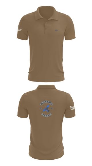 Short Sleeve Performance Polo, BLACKOUT LE-MC, , Teamtime, Team time, sublimation, custom sports apparel, team uniforms, spirit wear, spiritwear, sports uniforms, custom shirts, team store, custom team store, fundraiser sports, apparel fundraiser