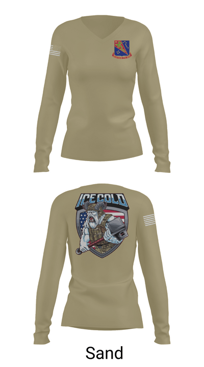 BCO, 1163D TFSB 58907299 Women's Long Sleeve V-neck Shirt -1 97