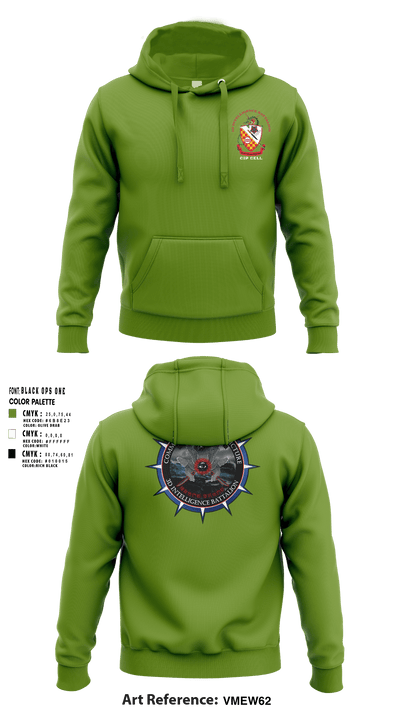 3rd Intelligence Battalion 49807001 Hoodie - 1