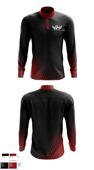Quarter Zip Jacket, INCONIC, Cross Country, Teamtime, Team time, sublimation, custom sports apparel, team uniforms, spirit wear, spiritwear, sports uniforms, custom shirts, team store, custom team store, fundraiser sports, apparel fundraiser