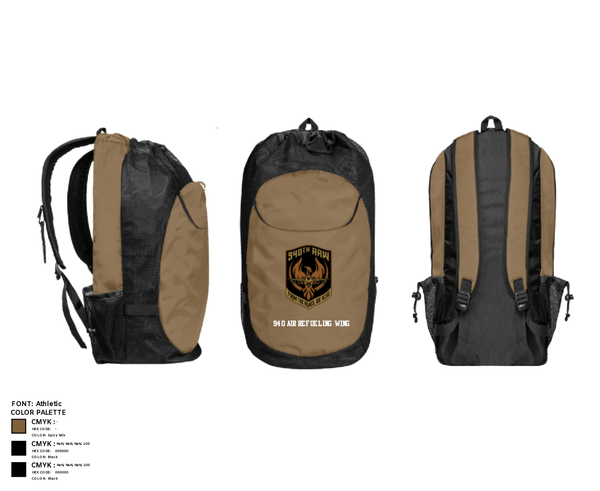 Gear Bag, 940 Air Refueling Wing, , Teamtime, Team time, sublimation, custom sports apparel, team uniforms, spirit wear, spiritwear, sports uniforms, custom shirts, team store, custom team store, fundraiser sports, apparel fundraiser