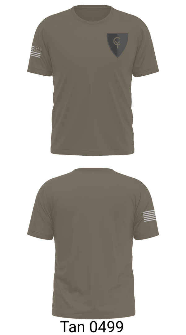 Old School Cotton Feel Shirt, 38th Infantry Division, , Teamtime, Team time, sublimation, custom sports apparel, team uniforms, spirit wear, spiritwear, sports uniforms, custom shirts, team store, custom team store, fundraiser sports, apparel fundraiser