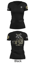 Node 66216 Bandwidth Bandits 75270738 Women's Short Sleeve V-neck Shirt - 28