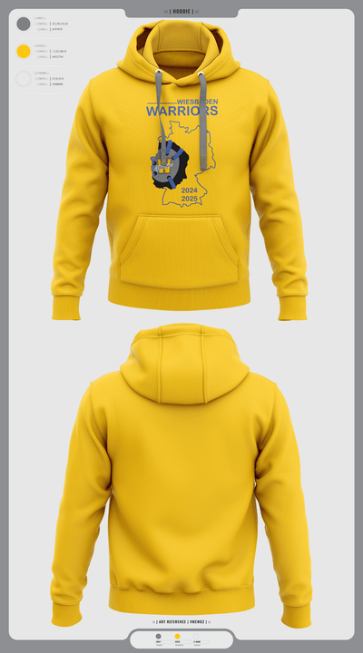 Wiesbaden warriors 36556050 Hoodie - 9