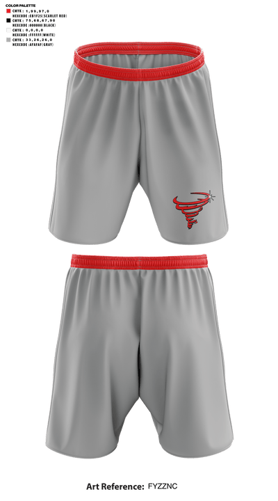 Bradford High School Golf 39456737 Athletic Shorts With Pockets - 41