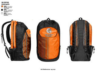 Gear Bag, Rural Retreat High School Volleyball, Women's Volleyball, Teamtime, Team time, sublimation, custom sports apparel, team uniforms, spirit wear, spiritwear, sports uniforms, custom shirts, team store, custom team store, fundraiser sports, apparel fundraiser