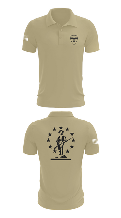 2nd Company Governor's Foot Guard 46086326 Short Sleeve Performance Polo - 83