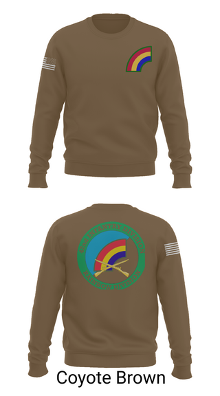Crew Neck Sweatshirt, 42nd ID, Army, Teamtime, Team time, sublimation, custom sports apparel, team uniforms, spirit wear, spiritwear, sports uniforms, custom shirts, team store, custom team store, fundraiser sports, apparel fundraiser