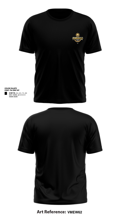 Pinnacle Martial Arts 28485454 Short Sleeve Performance Shirt - 2