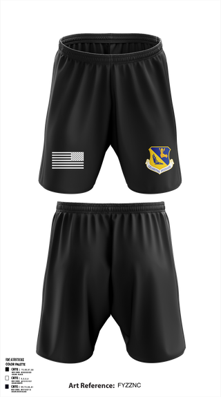 Athletic Shorts With Pockets, 374 Airlift Wing, Air Force, Teamtime, Team time, sublimation, custom sports apparel, team uniforms, spirit wear, spiritwear, sports uniforms, custom shirts, team store, custom team store, fundraiser sports, apparel fundraiser