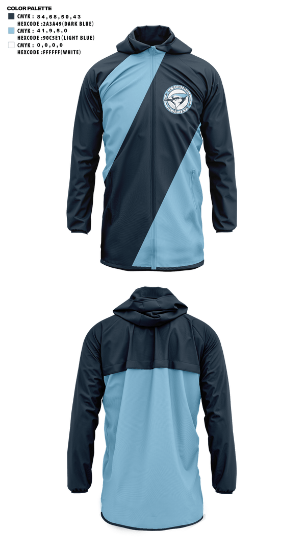 Windbreaker, Geronimo High School Cheer, Cheer, Teamtime, Team time, sublimation, custom sports apparel, team uniforms, spirit wear, spiritwear, sports uniforms, custom shirts, team store, custom team store, fundraiser sports, apparel fundraiser