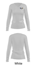 Brown County High School Softball 8213563 Women's Long Sleeve V-neck Shirt - 6