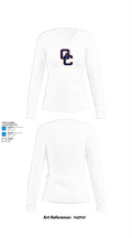 Grayson County High School Football 23634052 Women's Long Sleeve V-neck Shirt - 15