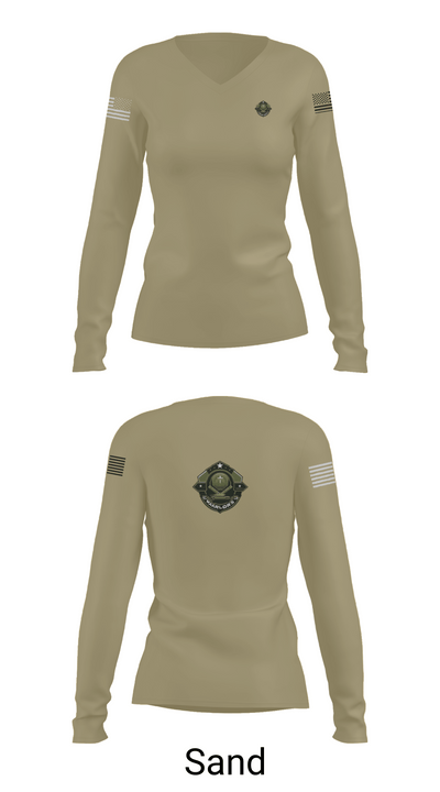 DTRP 1/11ACR WARLORDS 85109103 Women's Long Sleeve V-neck Shirt - 97