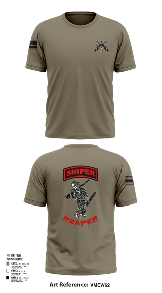 Short Sleeve Performance Shirt, Reaper SectionReaper Section (color), Army, Teamtime, Team time, sublimation, custom sports apparel, team uniforms, spirit wear, spiritwear, sports uniforms, custom shirts, team store, custom team store, fundraiser sports, apparel fundraiser