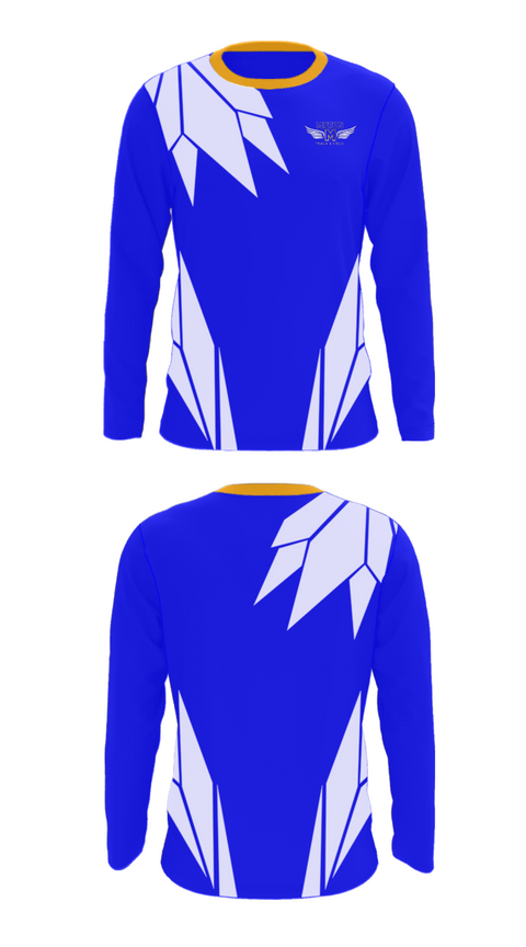 Long Sleeve Performance Shirt, Milton Academy Track, Track & Field, Teamtime, Team time, sublimation, custom sports apparel, team uniforms, spirit wear, spiritwear, sports uniforms, custom shirts, team store, custom team store, fundraiser sports, apparel fundraiser