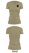 Blackout 17717609 Women's Short Sleeve V-neck Shirt - 84