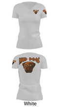 Mud dogs 80113127 Women's Short Sleeve V-neck Shirt - 10