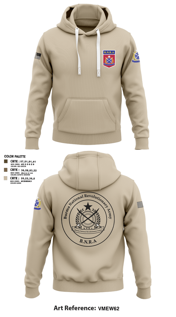 Hoodie, B.N.R.AB.N.R.Army, Army, Teamtime, Team time, sublimation, custom sports apparel, team uniforms, spirit wear, spiritwear, sports uniforms, custom shirts, team store, custom team store, fundraiser sports, apparel fundraiser