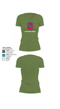 39th Infantry Brigade 34515329 Women's Short Sleeve V-neck Shirt - 44