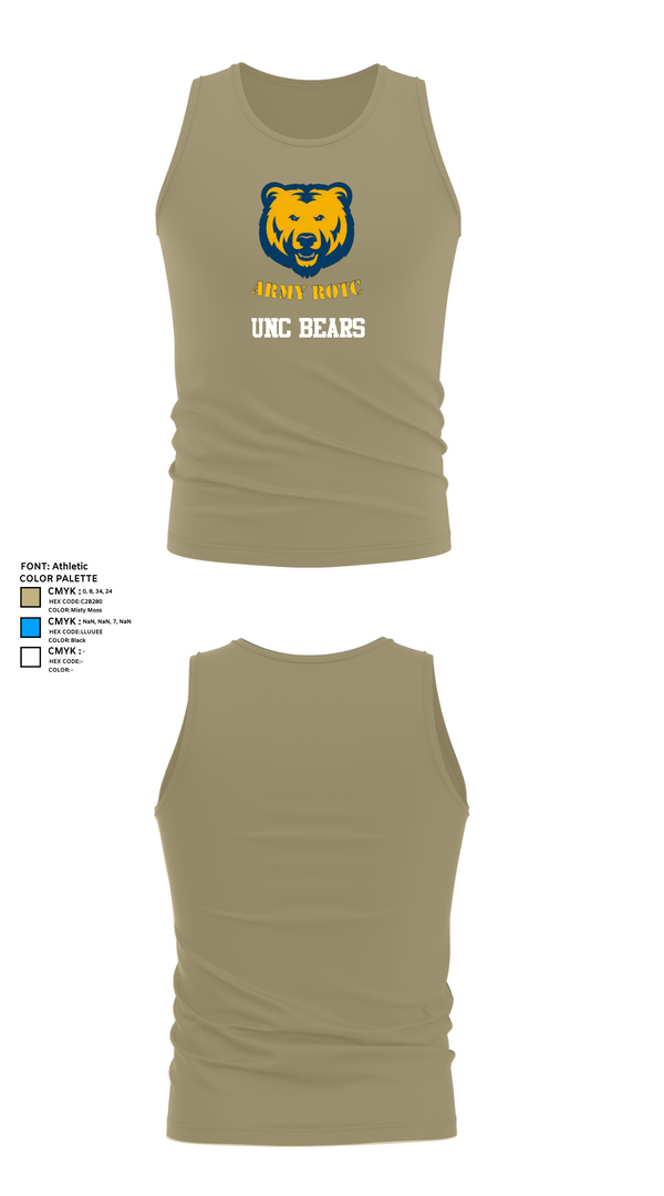 Tank Top, UNC BEARS, , Teamtime, Team time, sublimation, custom sports apparel, team uniforms, spirit wear, spiritwear, sports uniforms, custom shirts, team store, custom team store, fundraiser sports, apparel fundraiser