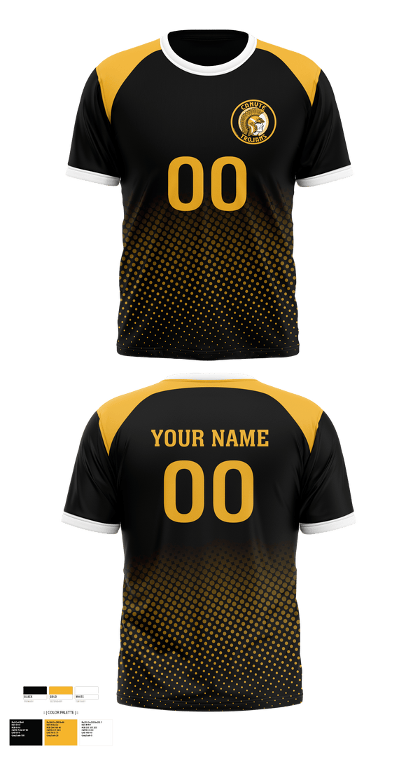 Short Sleeve Performance Shirt, Canute High School Volleyball, Men's Volleyball, Teamtime, Team time, sublimation, custom sports apparel, team uniforms, spirit wear, spiritwear, sports uniforms, custom shirts, team store, custom team store, fundraiser sports, apparel fundraiser