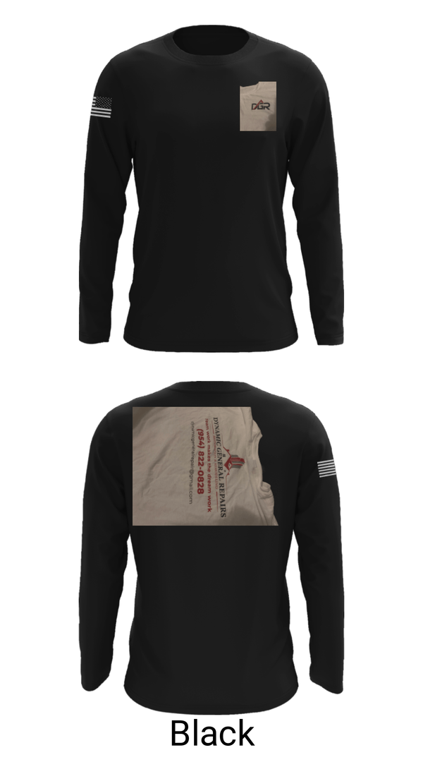 Long Sleeve Performance Shirt, Dynamic General Repairs Inc, , Teamtime, Team time, sublimation, custom sports apparel, team uniforms, spirit wear, spiritwear, sports uniforms, custom shirts, team store, custom team store, fundraiser sports, apparel fundraiser