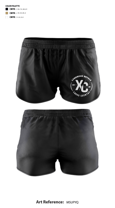 Lynnwood Cross Country 69323308 Women's Shorts - 46
