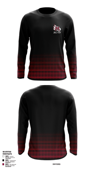 Long Sleeve Performance Shirt, Meredith College Avenging Angels, Track & Field, Teamtime, Team time, sublimation, custom sports apparel, team uniforms, spirit wear, spiritwear, sports uniforms, custom shirts, team store, custom team store, fundraiser sports, apparel fundraiser