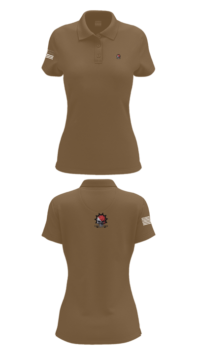 Bonecrushers 66346307 Women's Short Sleeve Performance Polo  - 15