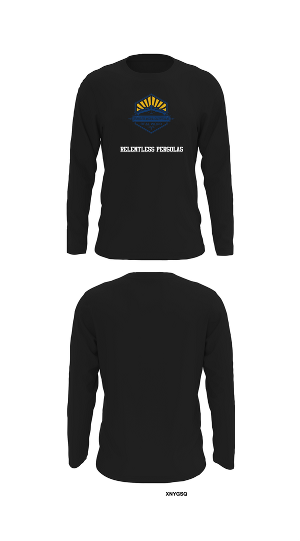 Long Sleeve Performance Shirt, Relentless Pergolas, , Teamtime, Team time, sublimation, custom sports apparel, team uniforms, spirit wear, spiritwear, sports uniforms, custom shirts, team store, custom team store, fundraiser sports, apparel fundraiser