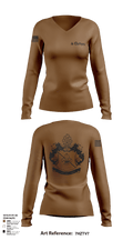 NA 10904761 Women's Long Sleeve V-neck Shirt - 157