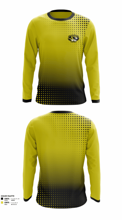 Chapel Hill High School Basketball 79549357 Long Sleeve Performance Shirt - 1