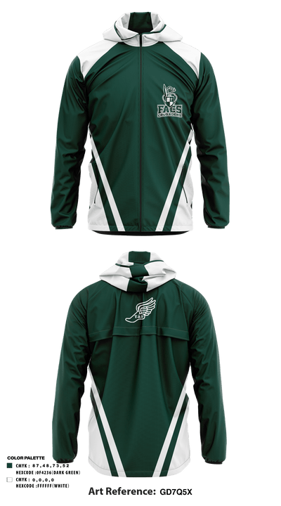 FACS Crusaders 9434947 Windbreaker - 1