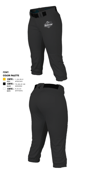 Softball Pants, Barstow Little League Softball, Softball, Teamtime, Team time, sublimation, custom sports apparel, team uniforms, spirit wear, spiritwear, sports uniforms, custom shirts, team store, custom team store, fundraiser sports, apparel fundraiser