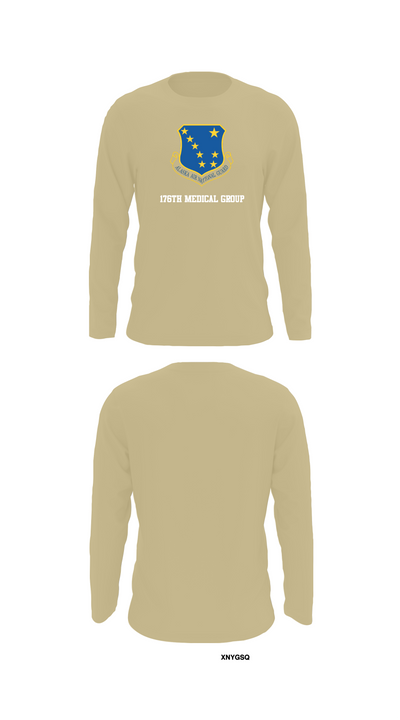 176th Medical Group 86455833 Long Sleeve Performance Shirt 92