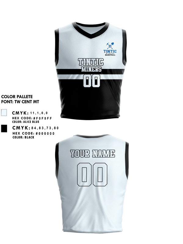 Mens Basketball Jersey, Tintic Miners, Men's Basketball, Teamtime, Team time, sublimation, custom sports apparel, team uniforms, spirit wear, spiritwear, sports uniforms, custom shirts, team store, custom team store, fundraiser sports, apparel fundraiser