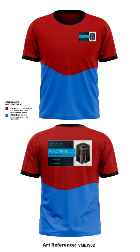 Short Sleeve Performance Shirt, Hvac pros llc, , Teamtime, Team time, sublimation, custom sports apparel, team uniforms, spirit wear, spiritwear, sports uniforms, custom shirts, team store, custom team store, fundraiser sports, apparel fundraiser