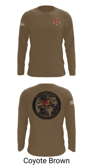 Long Sleeve Performance Shirt, FSC 1-1SFG, Army, Teamtime, Team time, sublimation, custom sports apparel, team uniforms, spirit wear, spiritwear, sports uniforms, custom shirts, team store, custom team store, fundraiser sports, apparel fundraiser